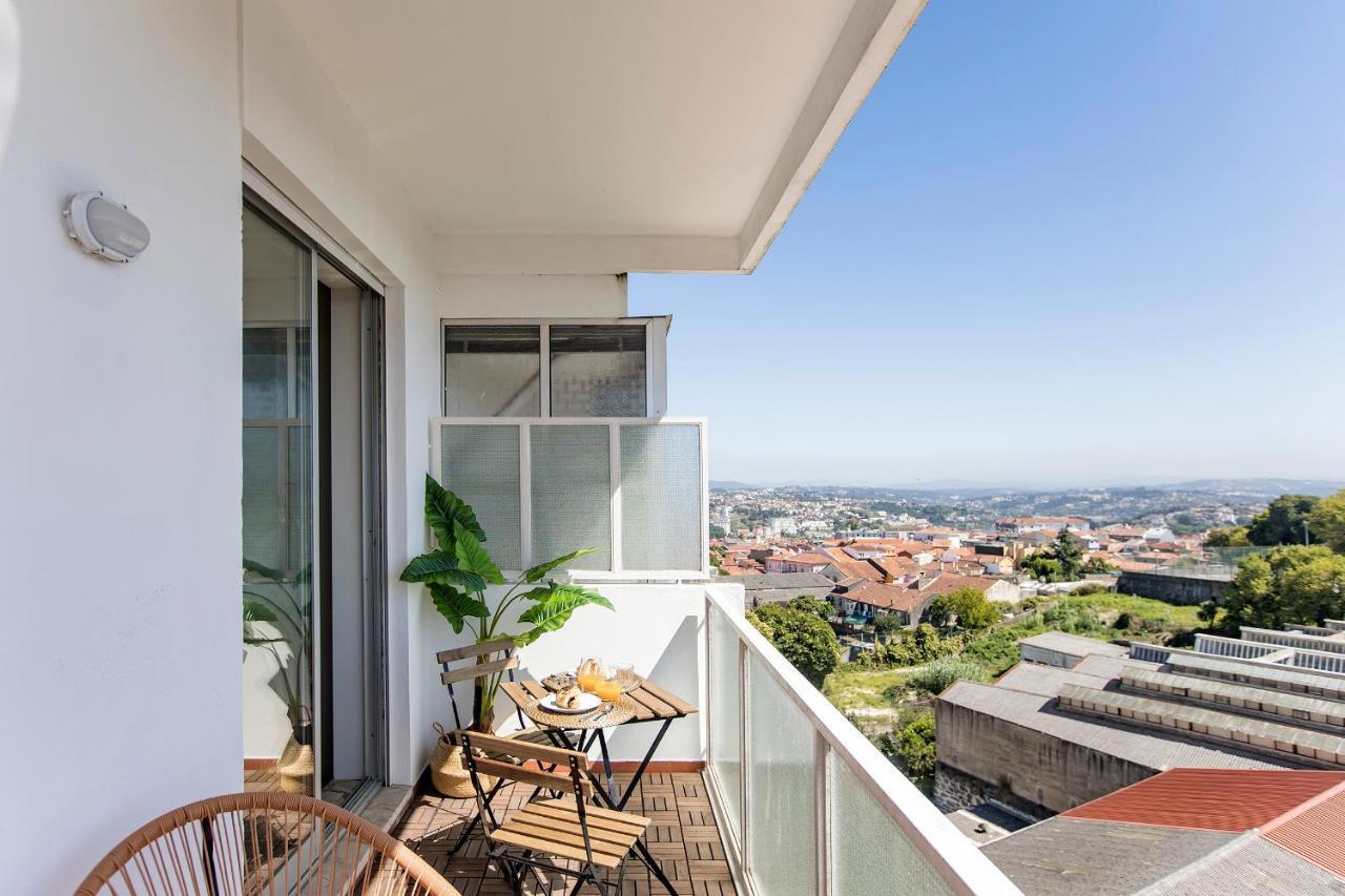 Elegant Studio W/ Ac & Balcony By Lovelystay Porto Kültér fotó