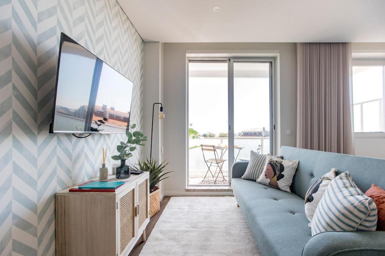 Elegant Studio W/ Ac & Balcony By Lovelystay Porto Kültér fotó